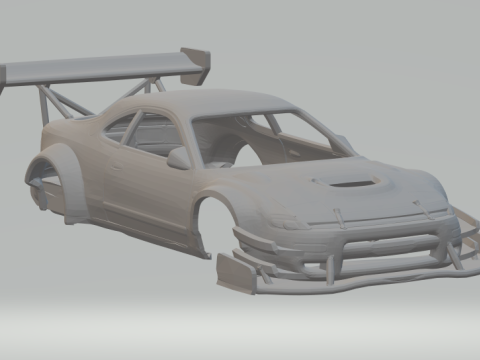 Toyota celica gt race car 3D प्रिंट मॉडल
