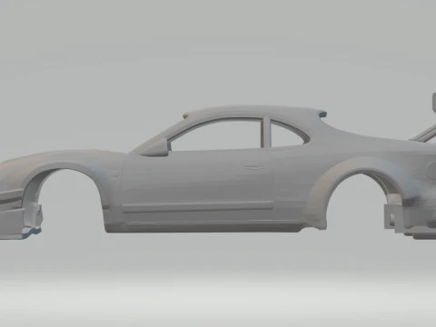 Toyota celica gt race car 3D Print Model