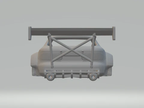 Toyota celica gt race car 3D Print Model