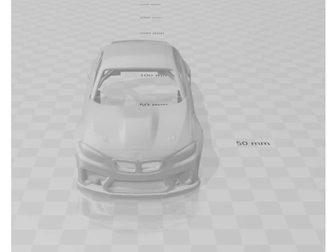 M2 drift car 3D Print Model