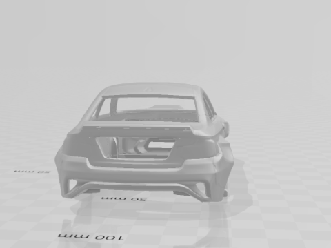 M2 drift car Modello di stampa 3D