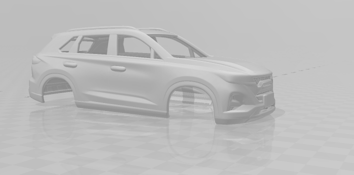 Dogde journey Model Cetak 3D .c4d .max .obj .3ds .fbx .stl .blend