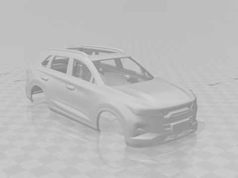 Dogde journey Model Cetak 3D