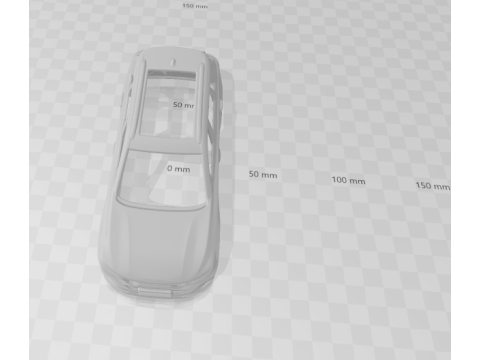 Dogde journey Model Cetak 3D