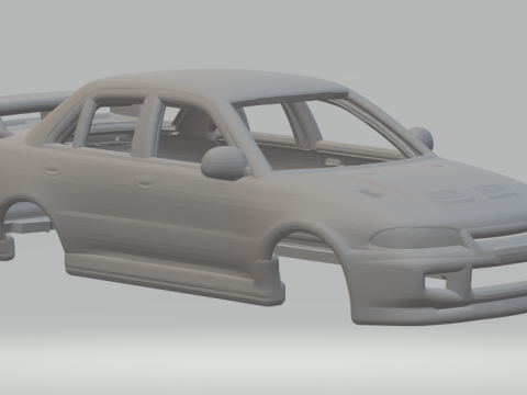 Mitsubishi lancer Modelo de Impressão 3D