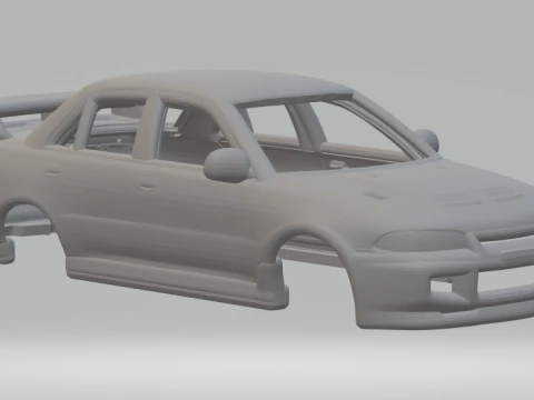 Mitsubishi lancer 3D Print Model