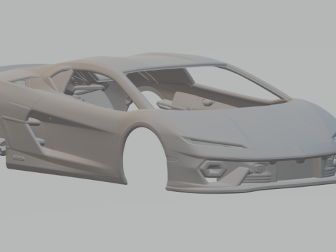 Temerario 3D Print Model
