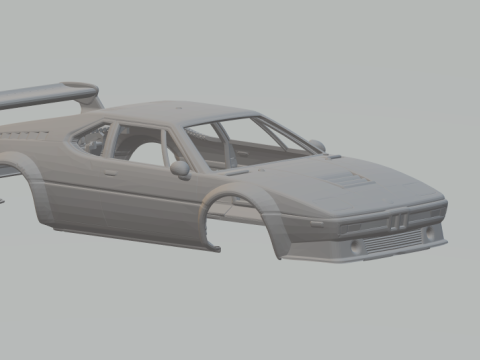 M1 race car 3D Принт Модель