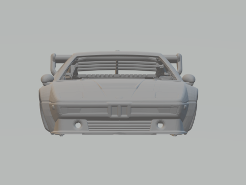 M1 race car Model Cetak 3D