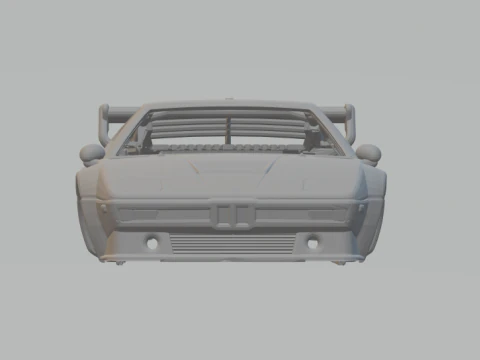 M1 race car 3D Print Model