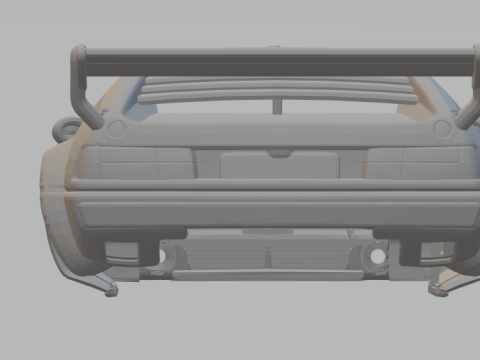 M1 race car Model Cetak 3D