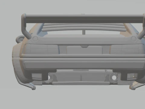 M1 race car 3D Print Model