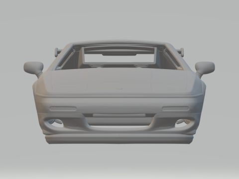 Lotus esprit 3Dプリントモデル