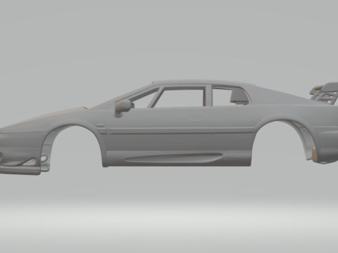 Lotus esprit 3Dプリントモデル
