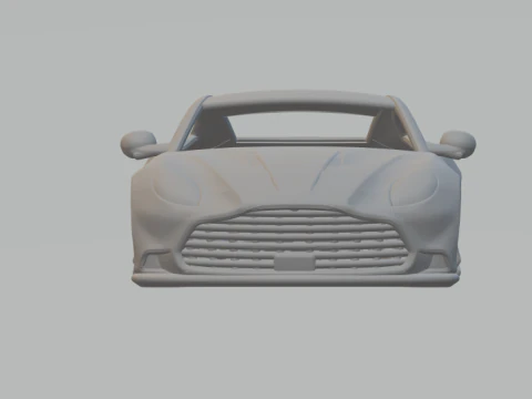 Aston Martin Vanquish 3D Print Model