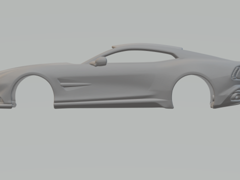 Aston Martin Vanquish Modelo de Impressão 3D