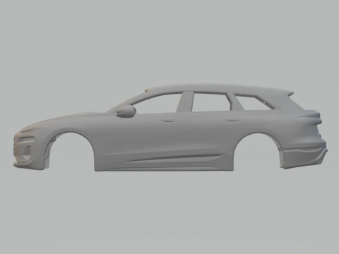 Audi a6 avant 3D Print Model