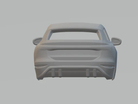 Audi a6 avant 3D Print Model