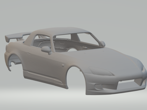 Honda s2000 3D Print Model