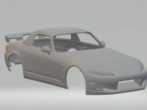 Honda s2000 3D Print Model
