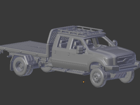 F150 custom 3Dプリントモデル