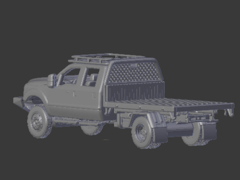 F150 custom 3D 打印模型