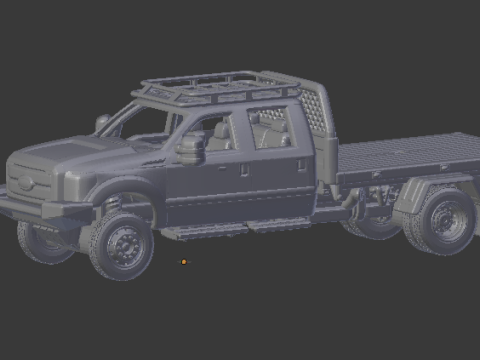 F150 custom 3D 打印模型