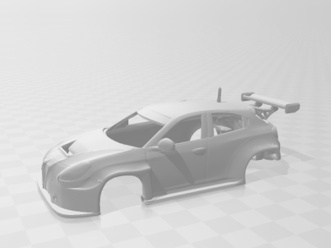 Alfa romeo giullieta race 3D 프린트 모델