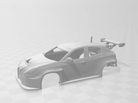 Alfa romeo giullieta race 3D Print Model