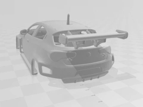 Alfa romeo giullieta race 3D Print Model