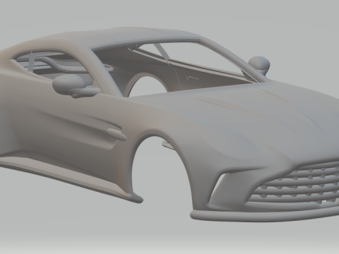 Aston Martin Vantage 3D Print Model