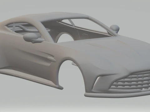 アストンマーティン ヴァンテージ 3Dプリントモデル