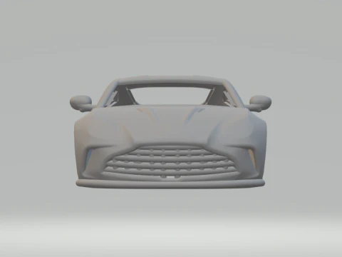 Aston Martin Vantage 3D Print Model