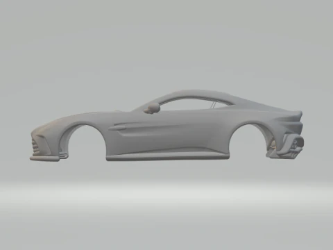 Aston Martin Vantage 3D Print Model