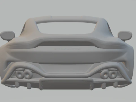 Aston Martin Vantage 3D Print Model
