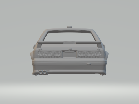 Mustang dtm 3D Baskı Modeli