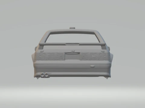 Mustang dtm 3D Print Model