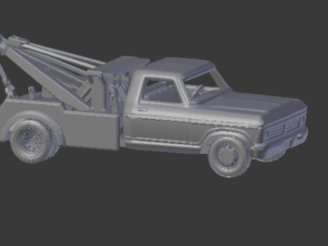 F150 tow truck Modelo de Impressão 3D