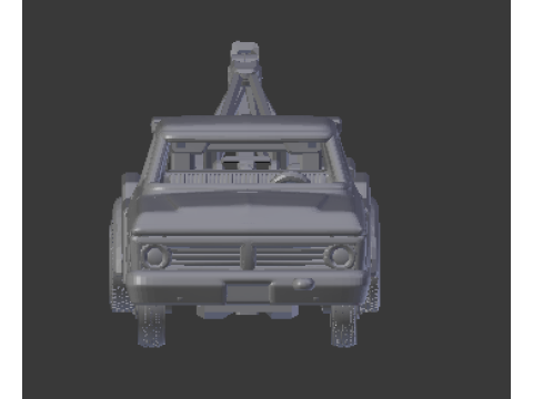 F150 tow truck Modelo de Impressão 3D