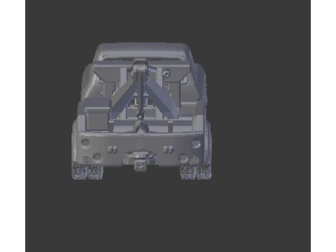 F150 tow truck 3D Print Model