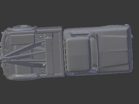 F150 tow truck 3D Print Model