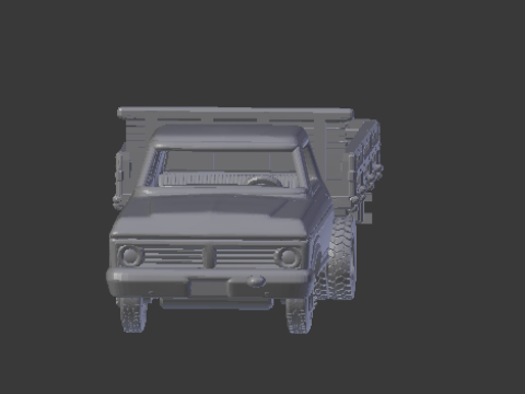 F150 flatbed brazil 3Dプリントモデル