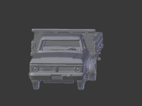 F150 flatbed brazil 3D Print Model