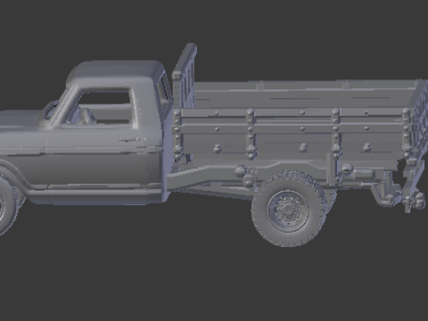 F150 flatbed brazil 3Dプリントモデル