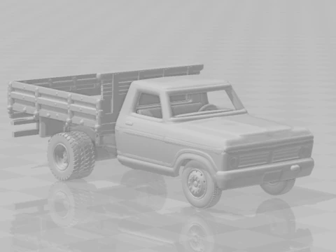 F150 flatbed brazil 3D Print Model
