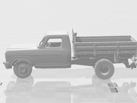 F150 flatbed brazil 3D Print Model