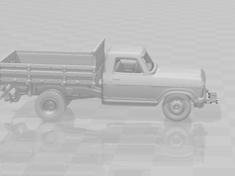 F150 flatbed brazil 3Dプリントモデル