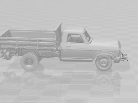 F150 flatbed brazil 3D Print Model