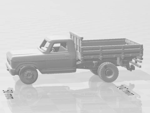 F150 flatbed brazil 3D Print Model