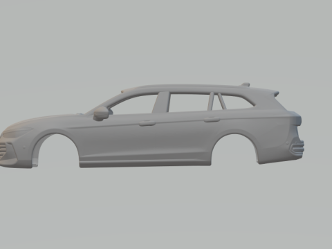 Volkswagen passat 3D Принт Модель
